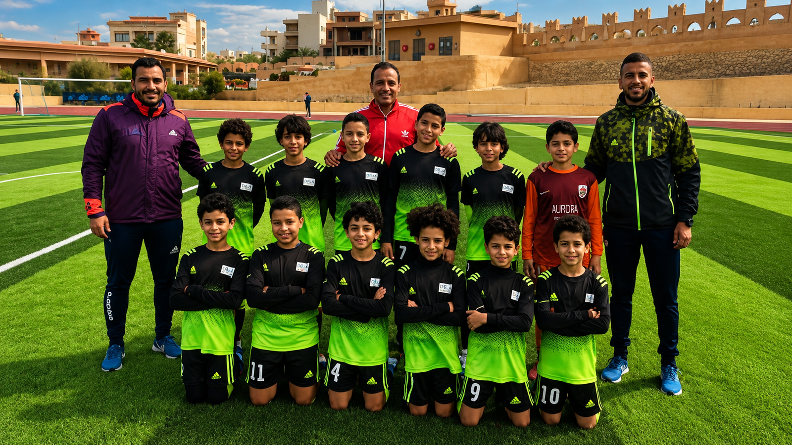 DOJA youth football sponsorship initiative